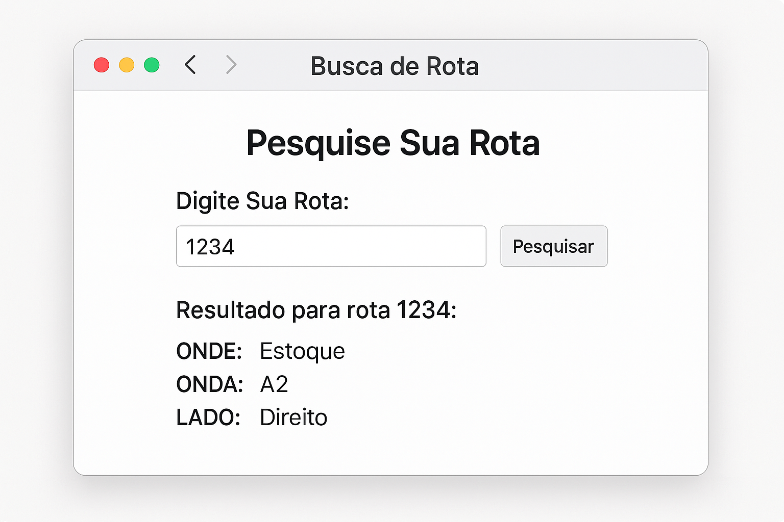 Sistema de Busca